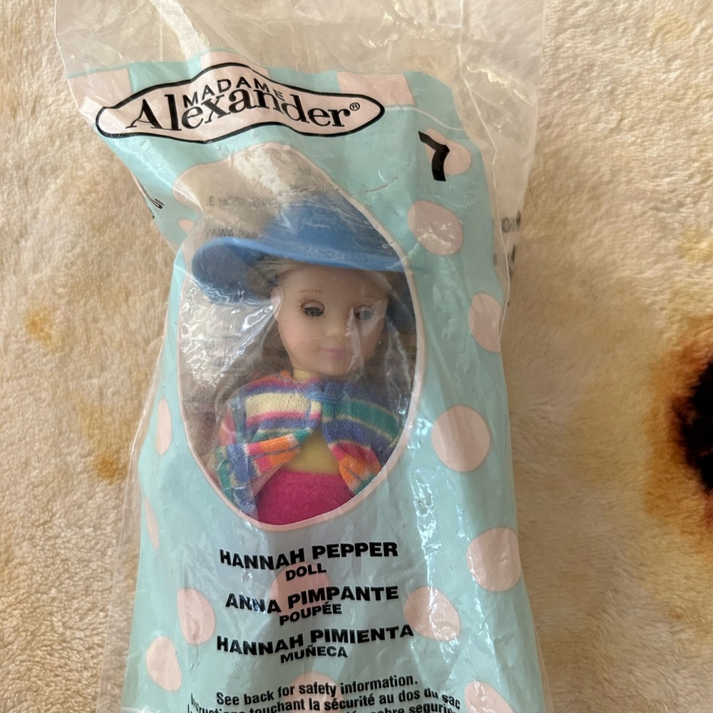 Madame Alexander Hannah Pepper Doll with Colorful Outfit